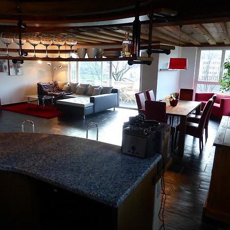 Penthouse Apartment In Vaduz 트리젠베르크 객실 사진